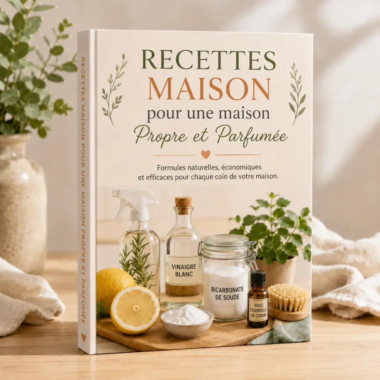 Recettes naturelles pour un foyer pur et apaisant